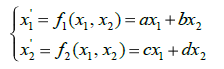 Система дифференциальных уравнений