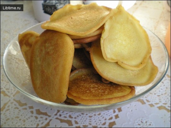 Блинчики из кукурузной муки