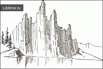 Рисование горного рельефа