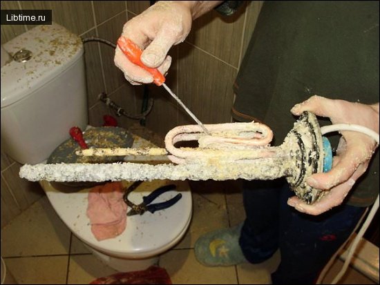 Вред жесткой воды