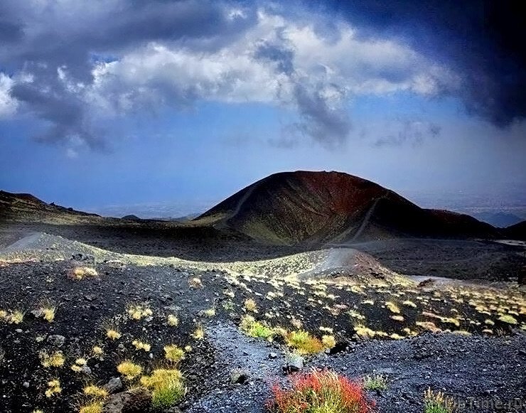Вулканические извержения как доказательство наличия в глубоких недрах планеты Земля высоких температур